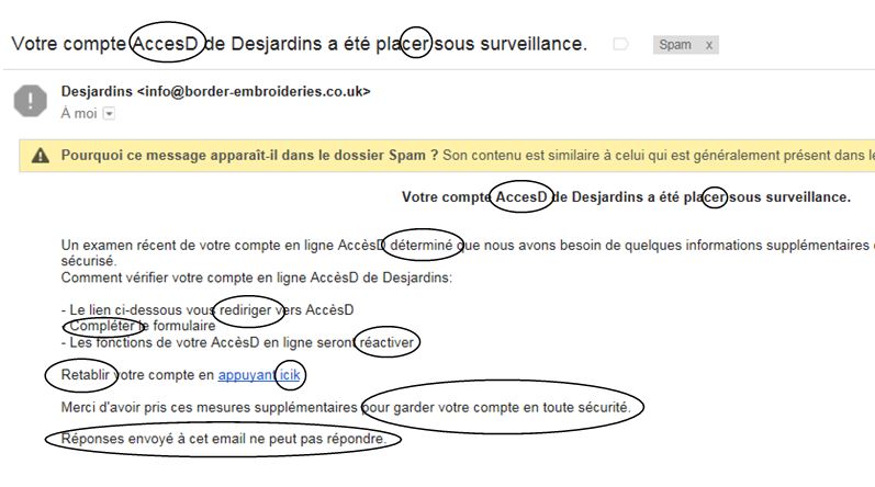 Comment détecter les tentatives de fraude par hameçonnage?