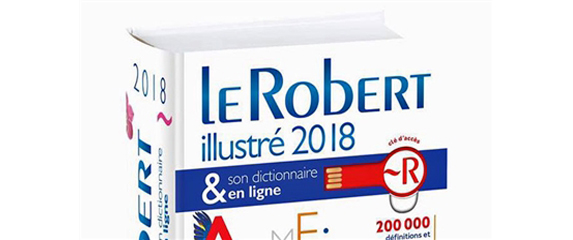 Nouveaux mots (et anglicismes) du « Robert illustré 2018 »