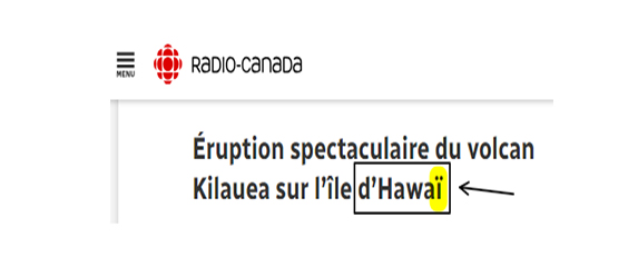 Hawaï ou Hawaii ?