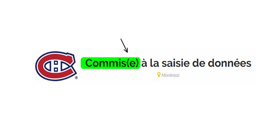 Féminisation : « Commis » ou « Commise » de bureau?