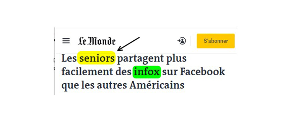 Peut-on utiliser le mot « seniors » en parlant des personnes âgées?