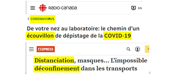 Qui connaissait le mot « écouvillon » avant la Covid-19?