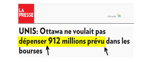 Qu'est-ce qui cloche dans ce titre?