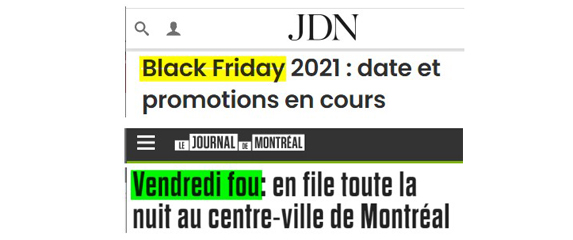 Spécial « Black Friday » : des tas de spéciaux en vente à rabais (1)