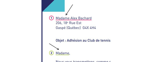 Devez-vous rédiger des lettres inclusives?