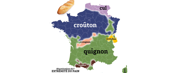 Dites-vous « quignon » ou « croûton »?