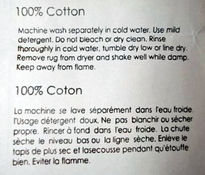 Laver ses vêtements devient une activité de plus en plus périlleuse!